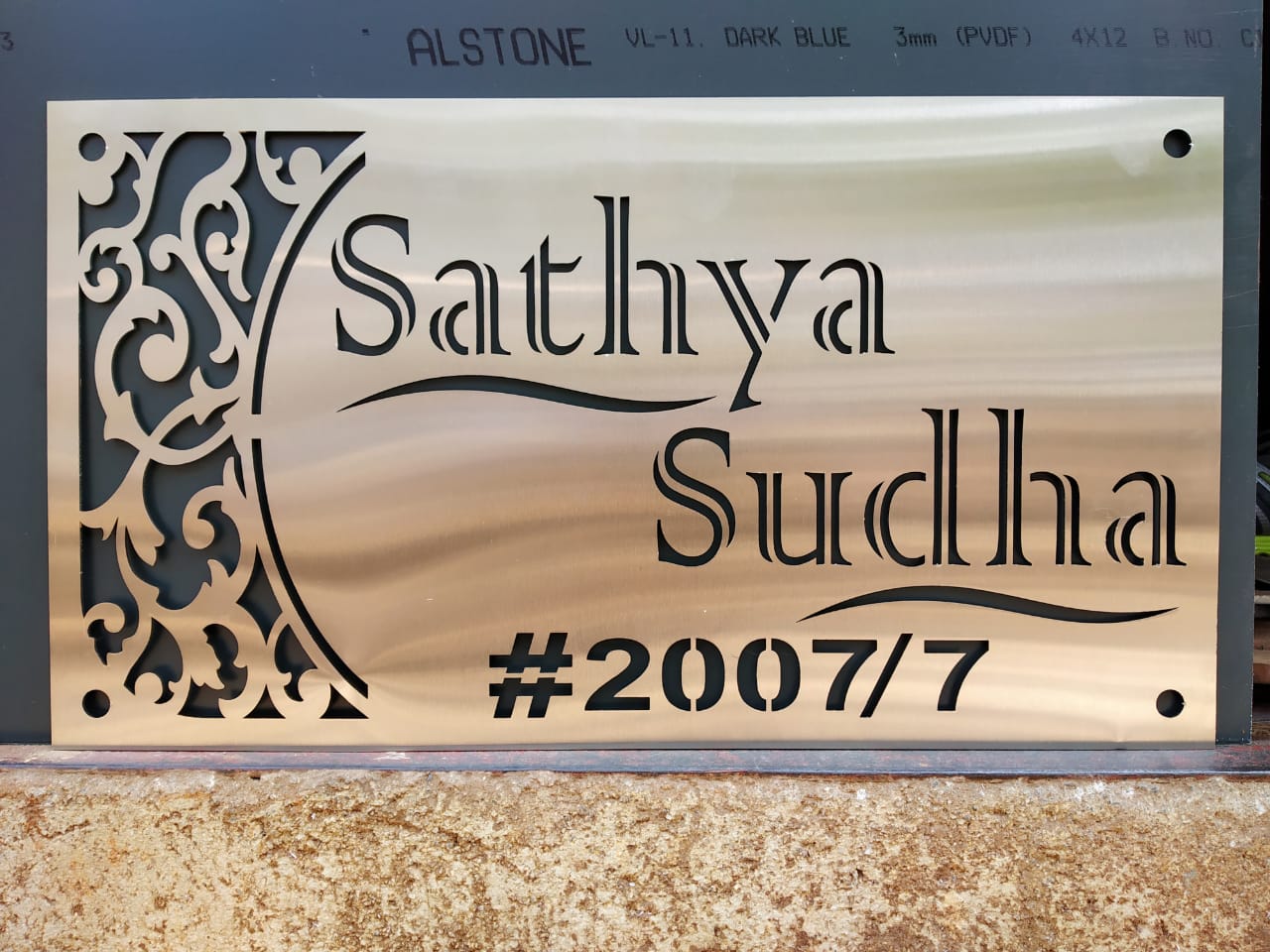 SS & MS Name Boards 